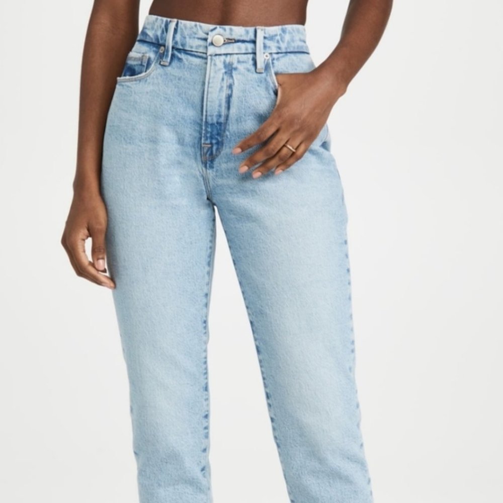 Good American - Good Girlfriend High-waisted, Size 6/28